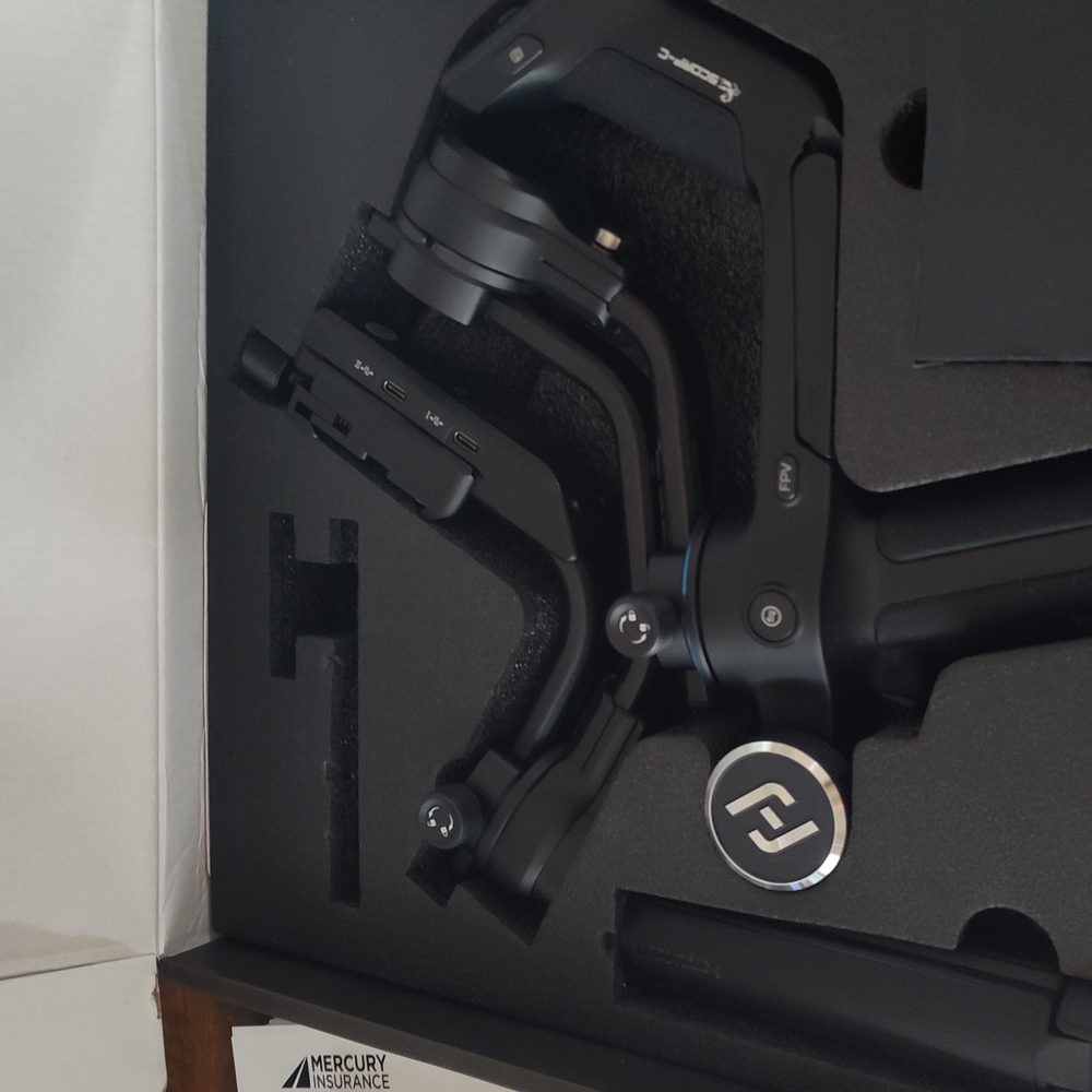 Black Zhiyun Gimbal Stabilizer
